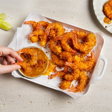 Coconut Shrimp with Spicy Mango Sauce Recipe | SideChef