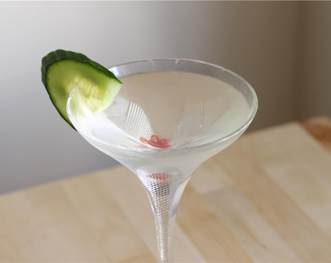 Spicy Cucumber Martini