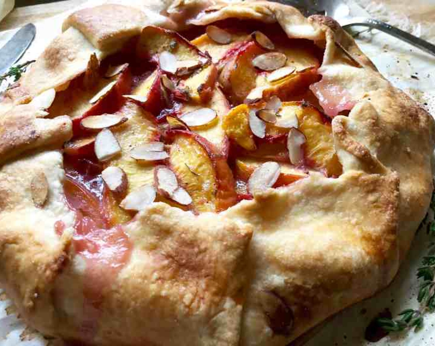 step 9 Bake for 50 to 55 minutes or until filling is bubbly and crust is golden. If necessary, cover the edge of the tart with foil for the last 5 to 10 minutes of baking to prevent over-browning.