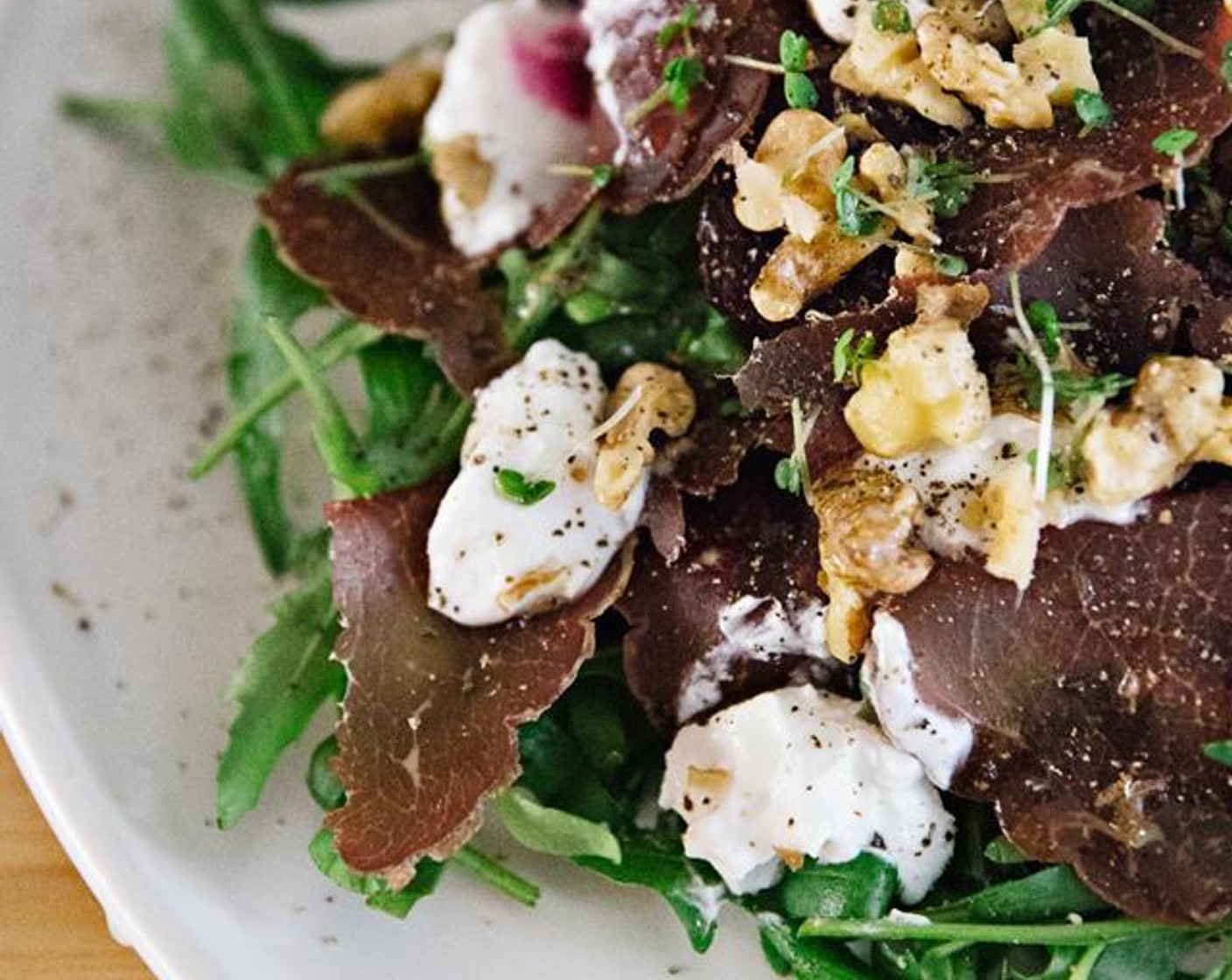 Bresaola, Arugula & Roast Baby Beet Salad