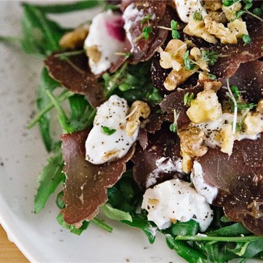 Bresaola, Arugula & Roast Baby Beet Salad Recipe | SideChef
