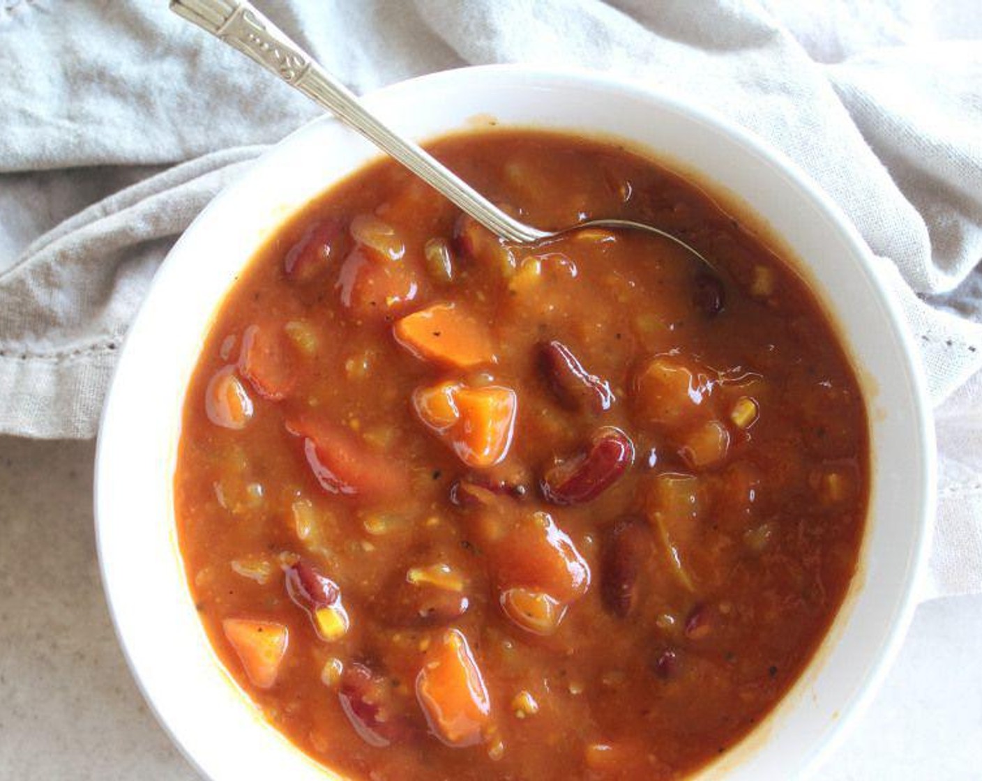 Awesome Chunky Tomato Bean Soup