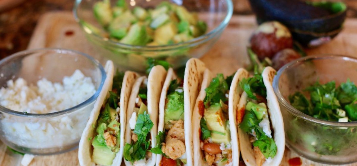 Vegetarian Chicken Street Tacos Recipe - SideChef