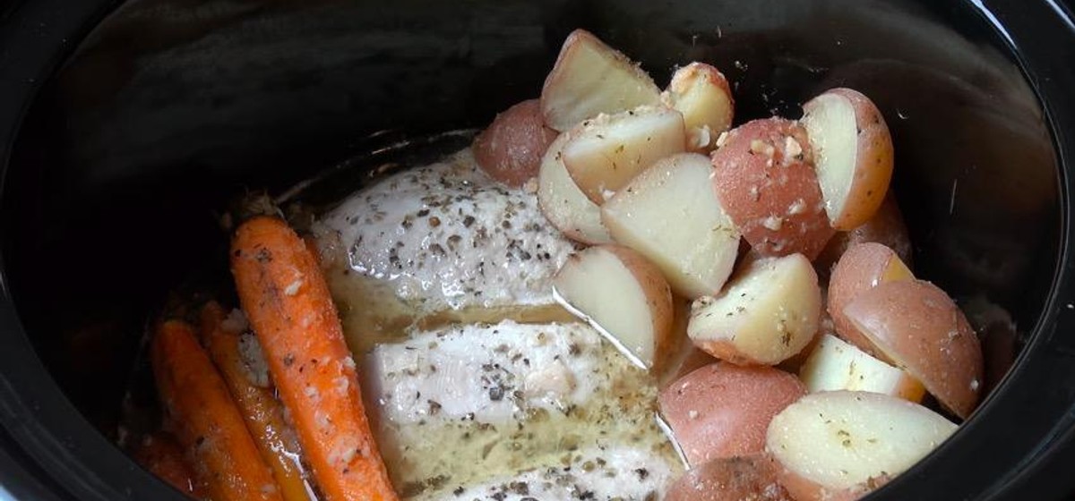 One Pot Slow Cooked Chicken Dinner Recipe | SideChef