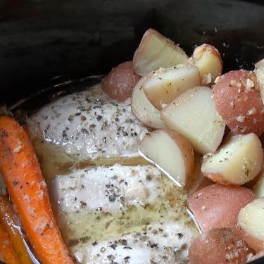 One Pot Slow Cooked Chicken Dinner Recipe | SideChef