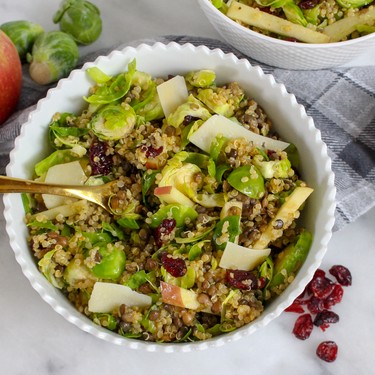 Warm Quinoa and Lentil Salad Recipe | SideChef