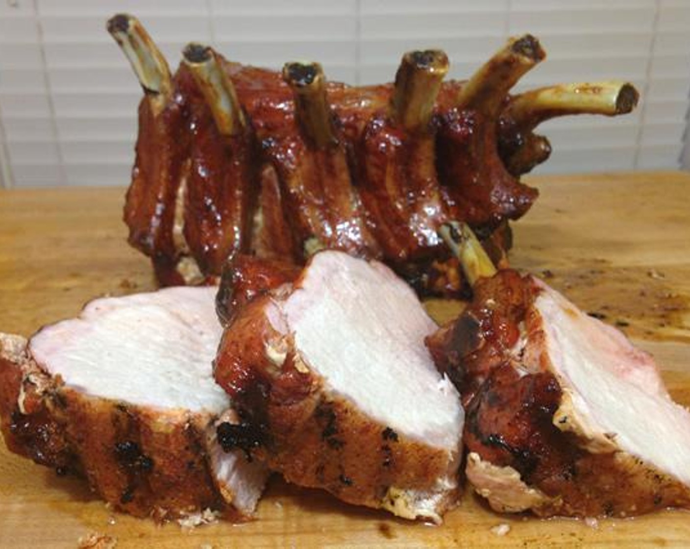 Smoked Crown Roast of Pork