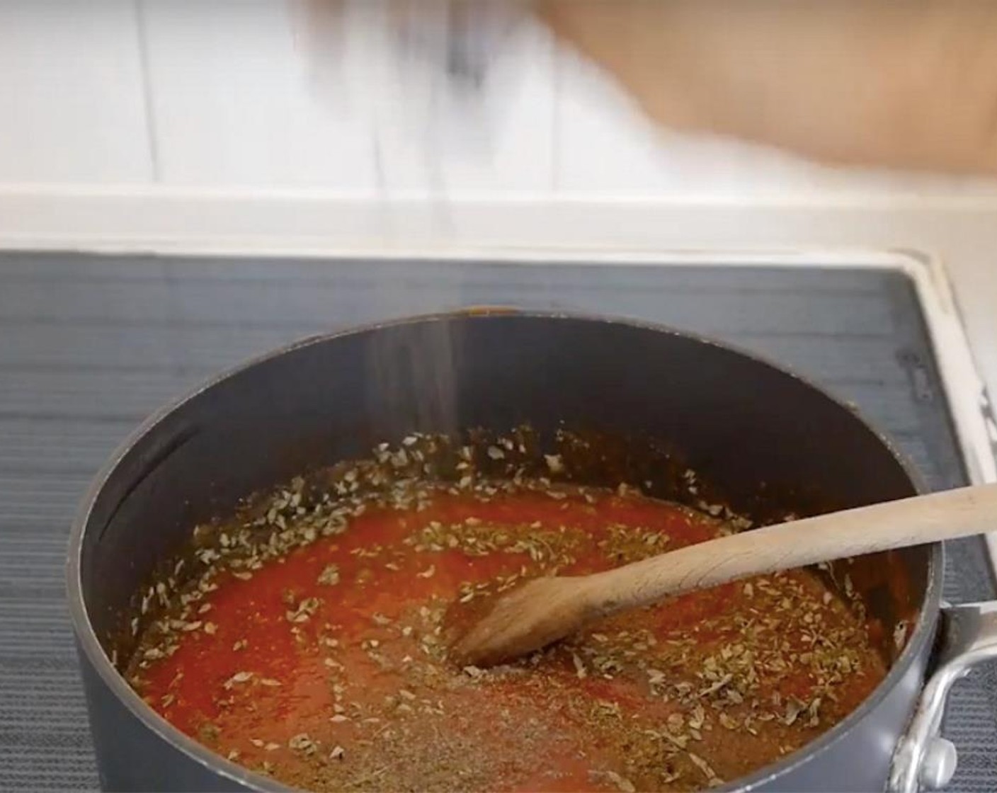 step 3 In a pot, cook the mix for 20 minutes. Add Dried Oregano (1 tsp), Ground Cumin (1 tsp), Salt (1 tsp), and Worcestershire Sauce (1 Tbsp).