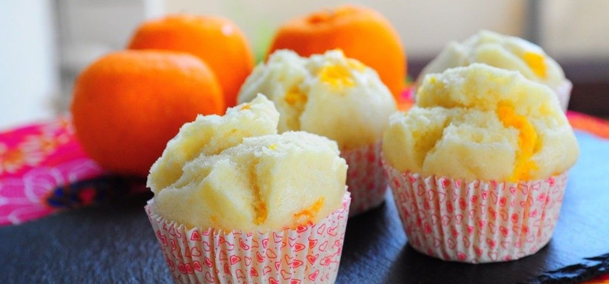 Steamed Mandarin Orange Muffin (Huat Kueh) Recipe | SideChef
