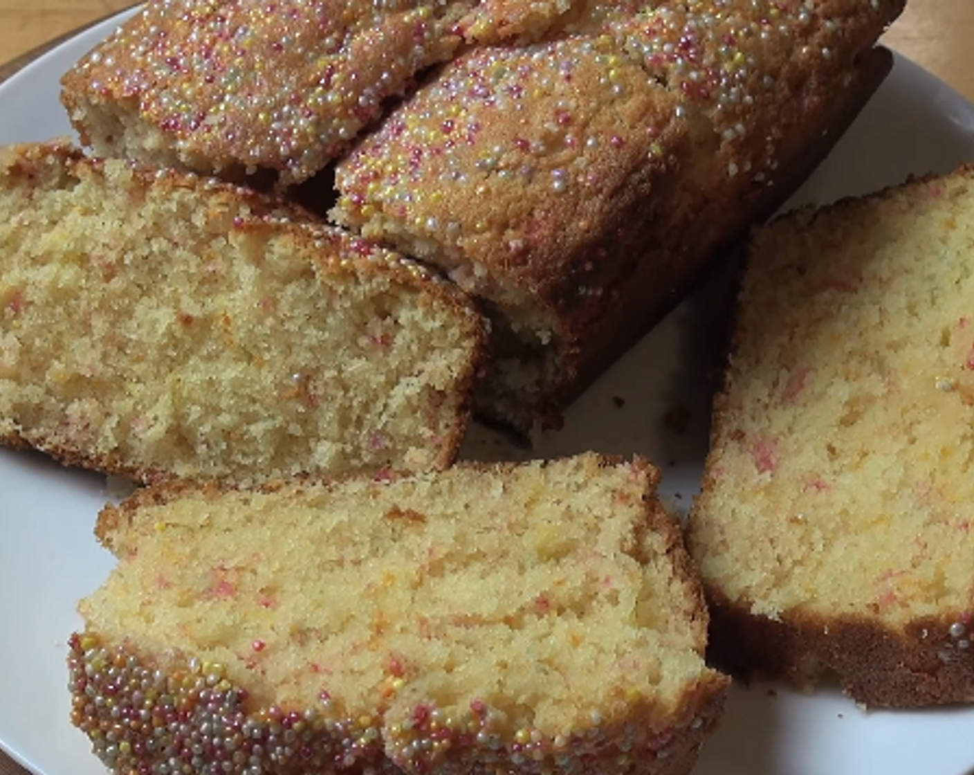 Rainbow Loaf Cake