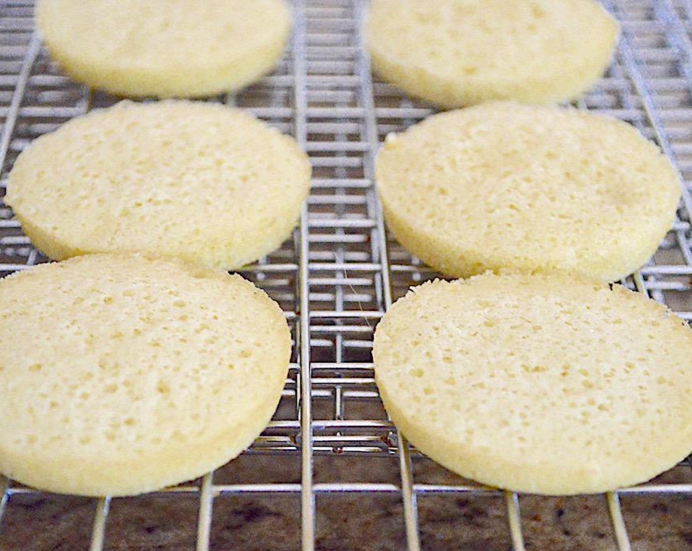 step 6 Let them cool for a couple of minutes in the tin, they should pull away from the sides. Then put them on a rack to finish cooling completely.