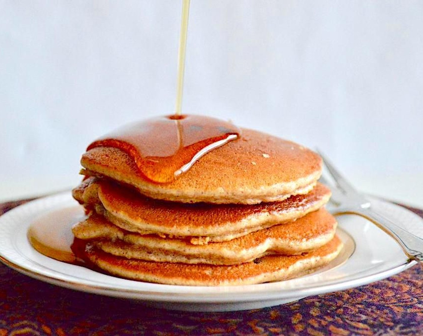 Chocolate Chip Almond Pancakes