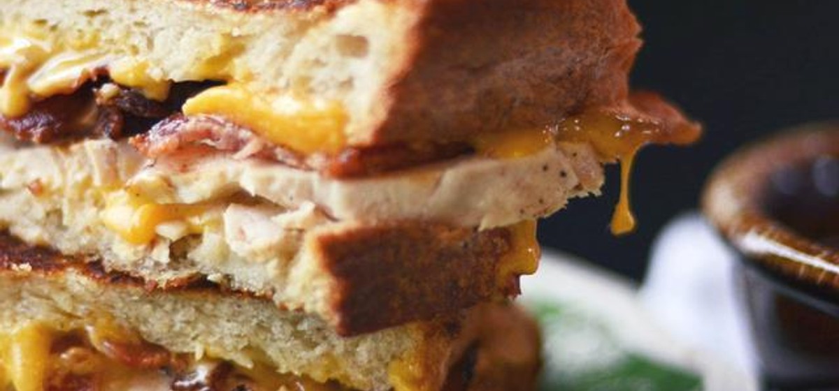 Chicken Bacon Ranch Grilled Cheese Recipe | SideChef