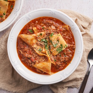 Beef Lasagna Soup Recipe | SideChef