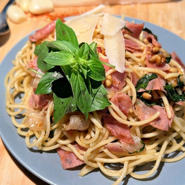 Bella Hadid Prosciutto Pasta Recipe | SideChef