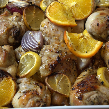 Oven Roasted Citrus Chicken Recipe | SideChef