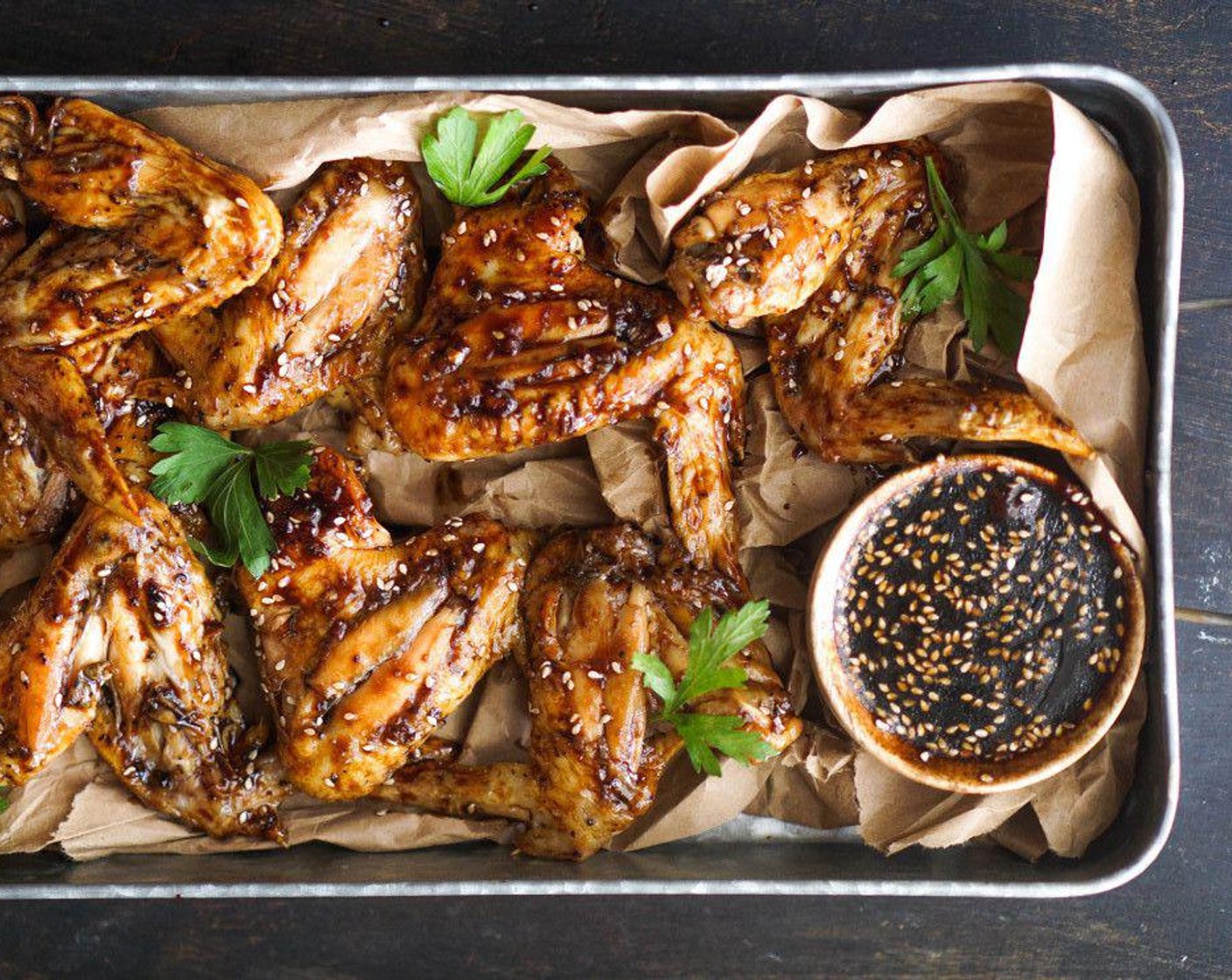 Baked Teriyaki Chicken Wings