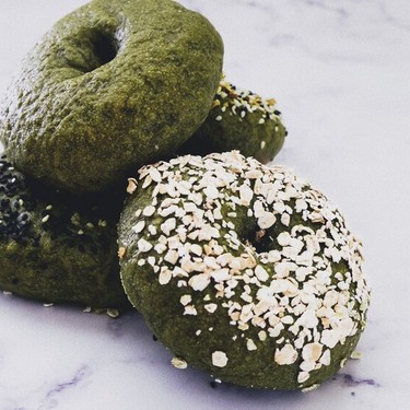 Maple Matcha Bagels Recipe | SideChef