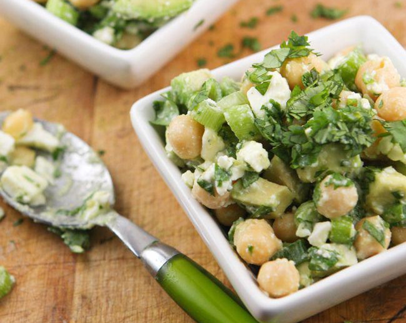 Feta Chickpea Salad