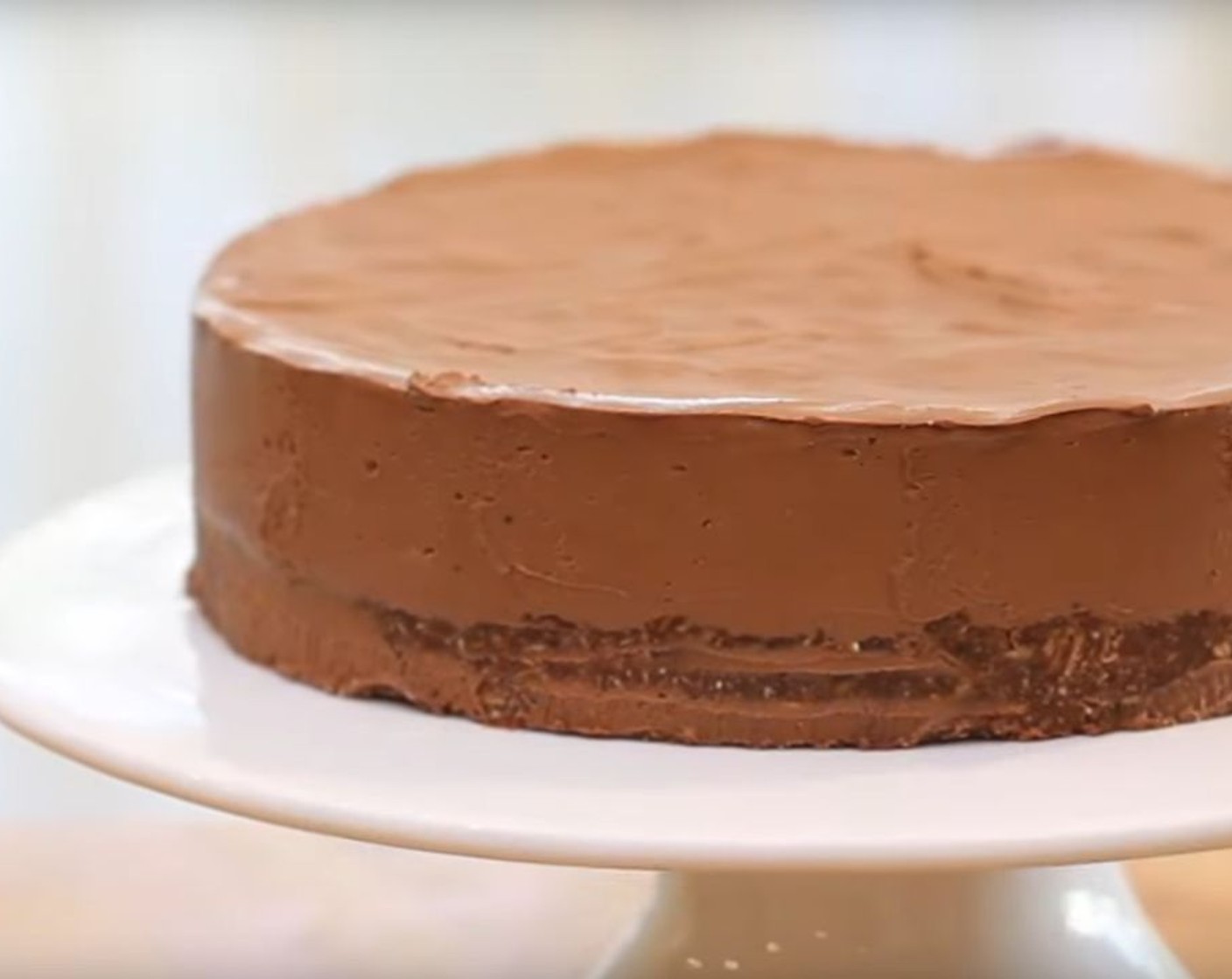 No-Bake Chocolate Cheesecake