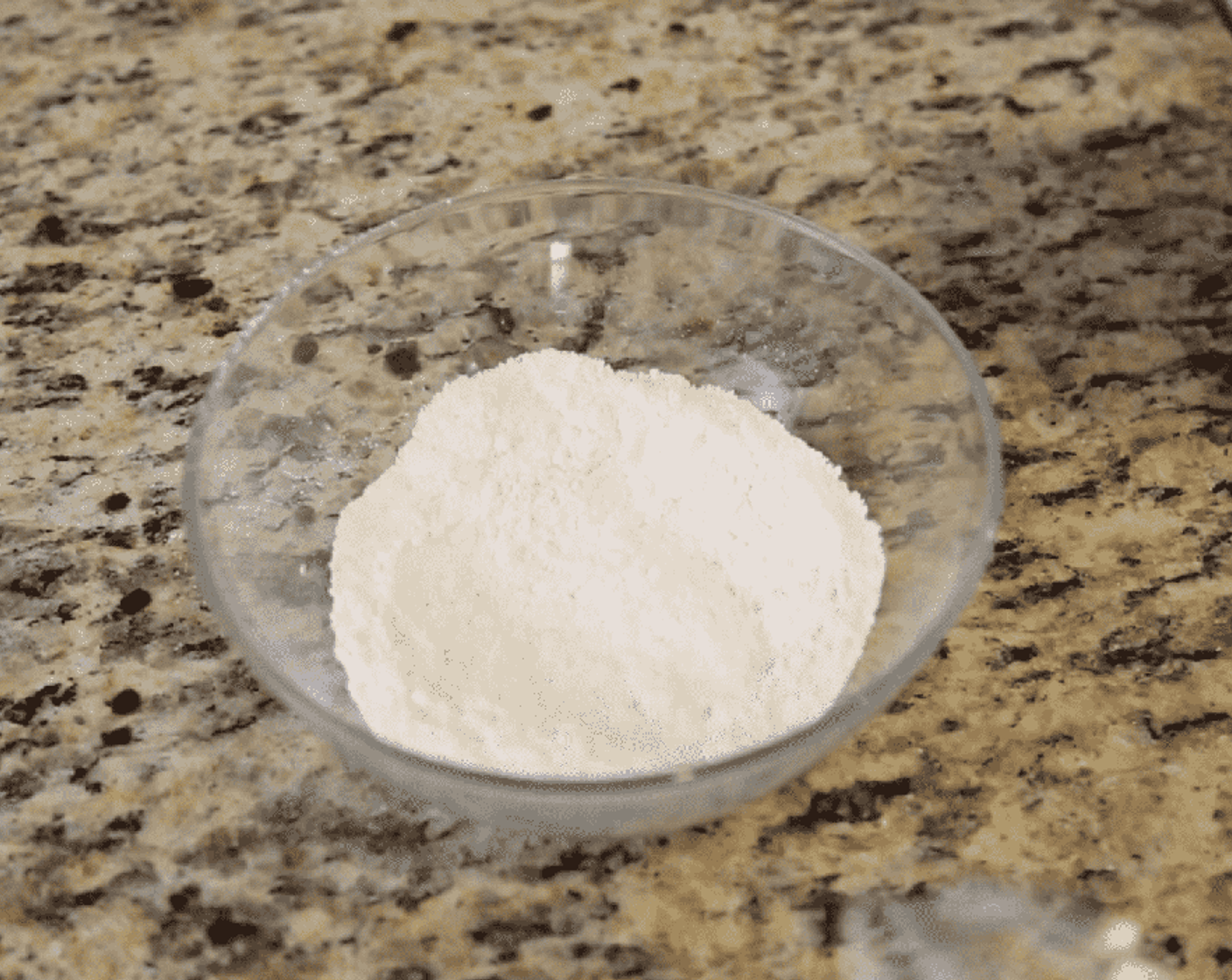 step 1 Batter: In a medium bowl, sift together the dry ingredients: whisk together All-Purpose Flour (1/2 cup), Cake Flour (1/2 cup), Baking Powder (1 Tbsp), Coarse Salt (1 tsp).