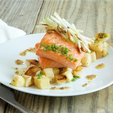 Ocean Trout with Cioppolini Onions Recipe | SideChef