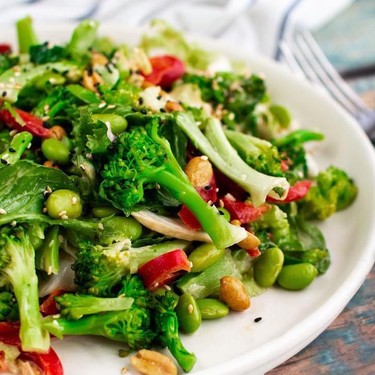 Broccoli and Edamame Salad Recipe | SideChef