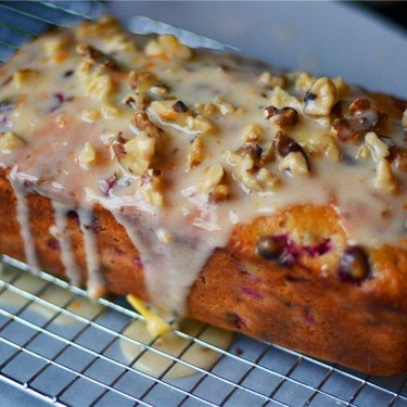 Cranberry Orange Walnut Bread Recipe | SideChef