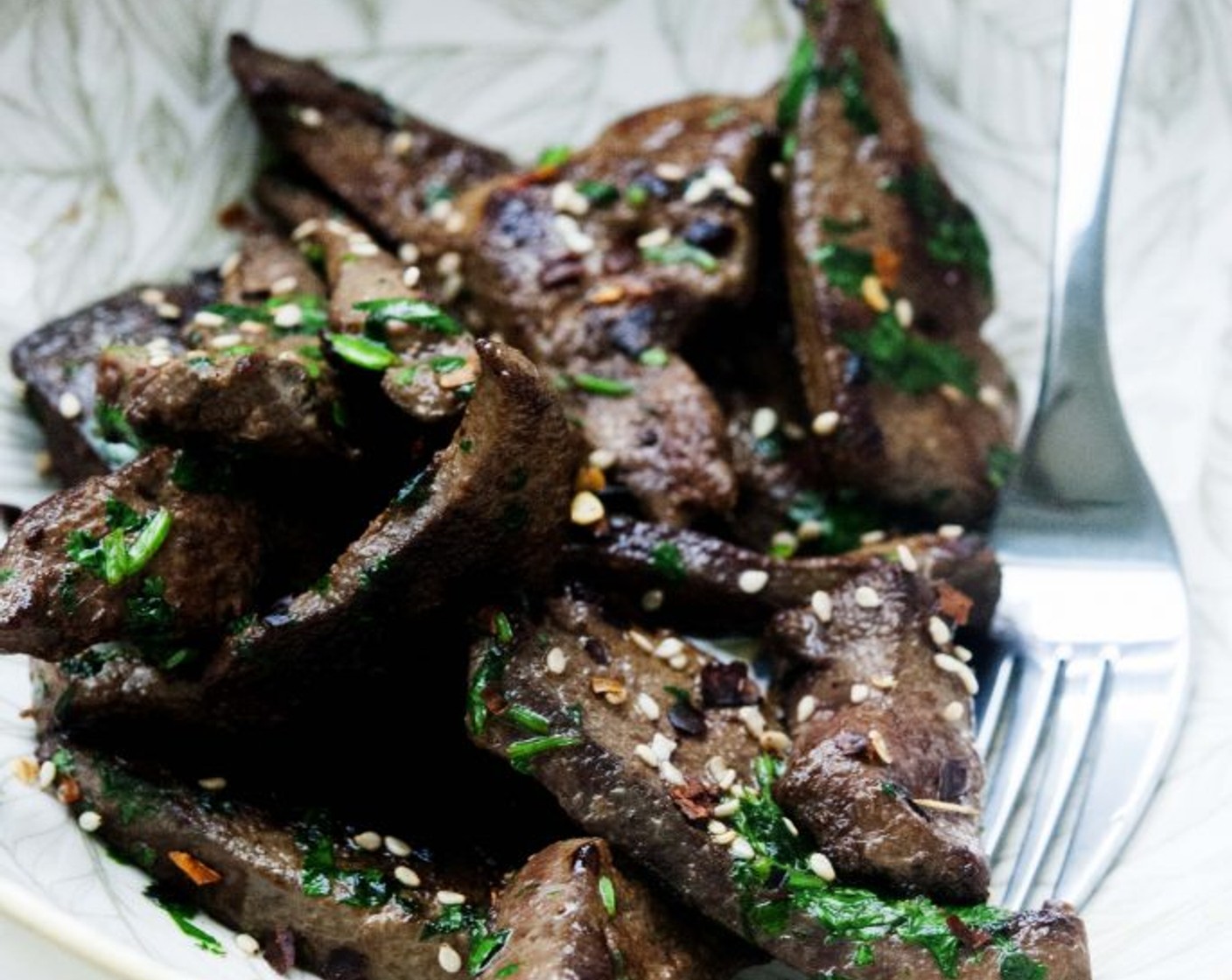 Pork Liver in Chili and Sesame Oil