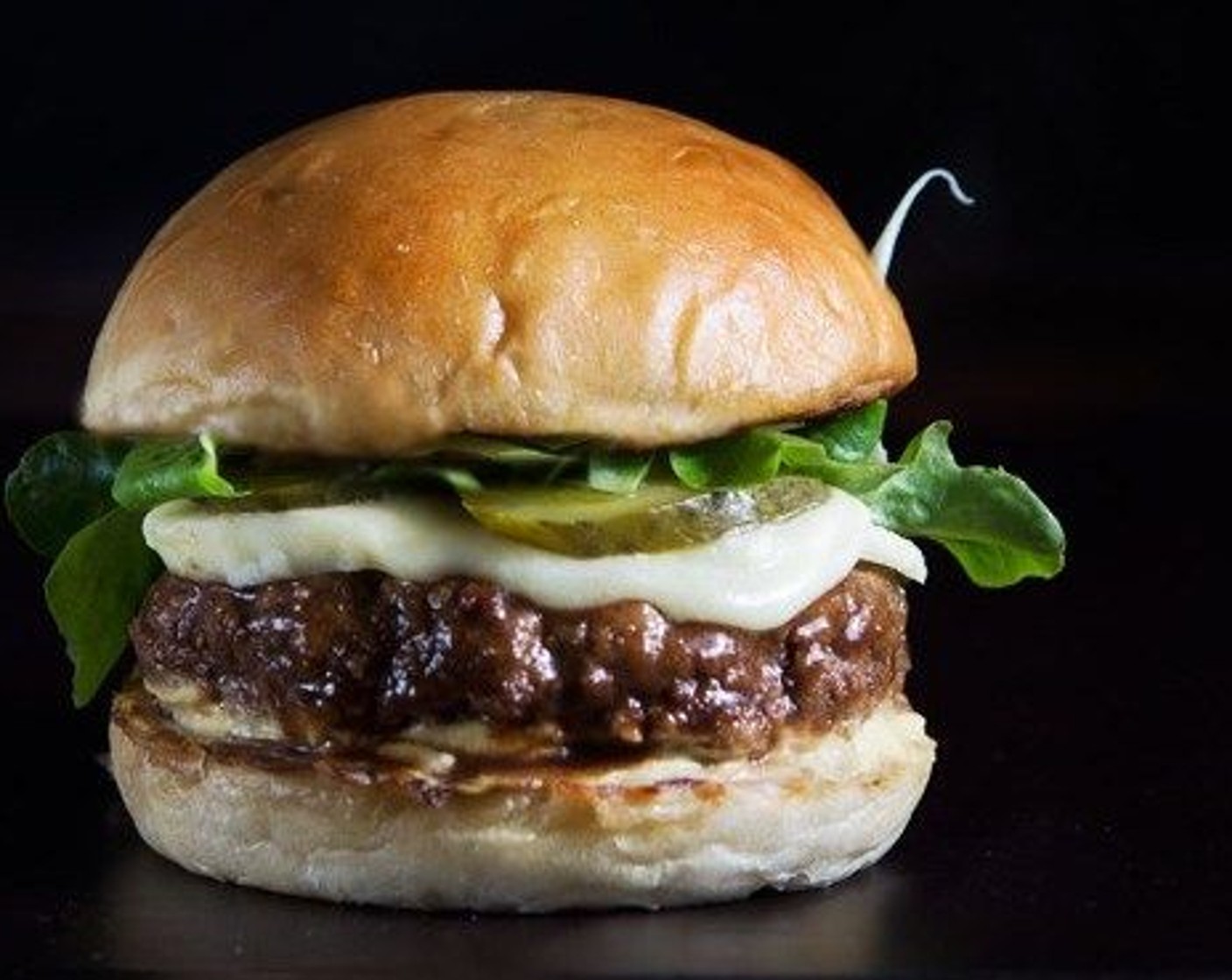 Mushroom-Infused Butter Burger