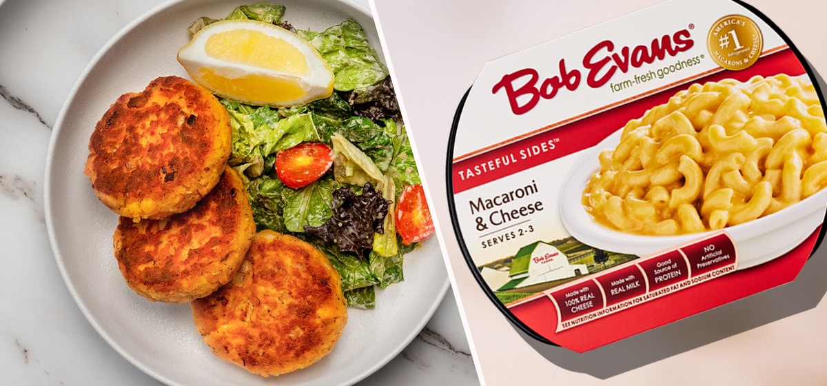 Salmon Cake with Garden Salad Recipe | SideChef