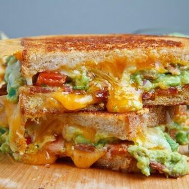 Bacon Guacamole Grilled Cheese Sandwich Recipe | SideChef