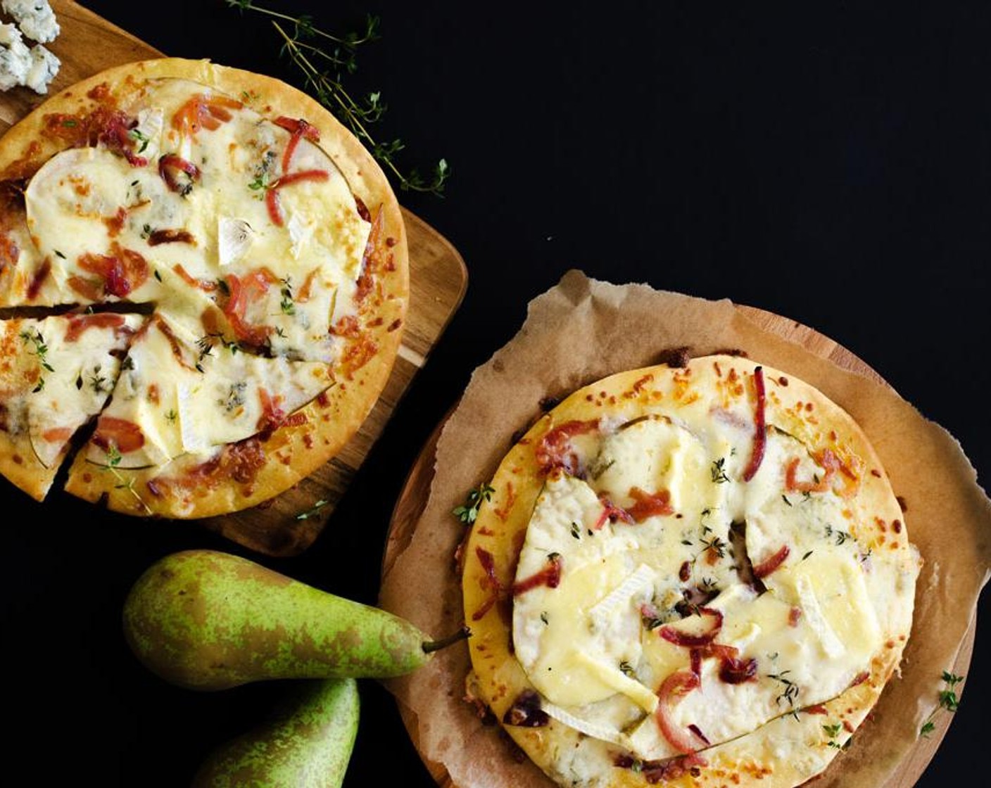 Gorgonzola Pear Pizza