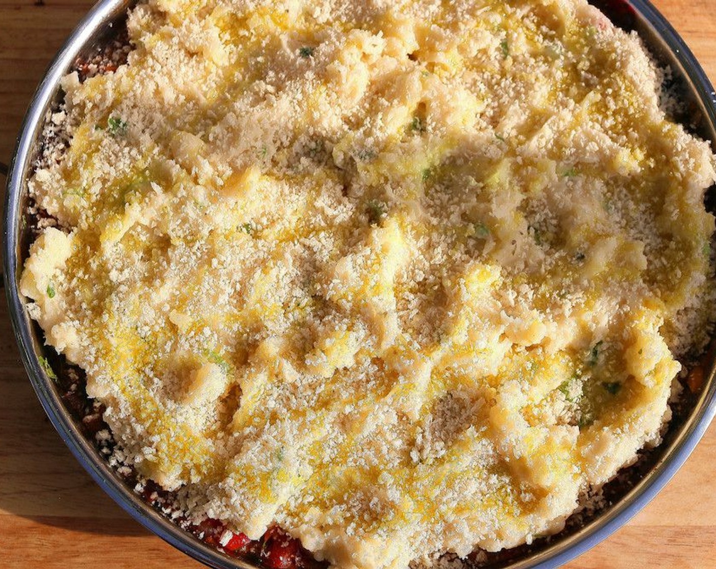 step 15 Bake the gratin in a preheated oven until the top is crisp and golden.