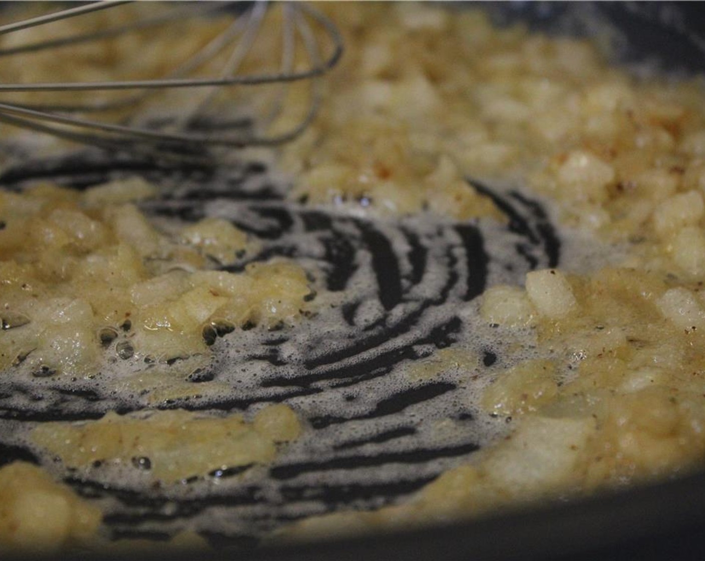 step 10 When the butter is melted, whisk in the All-Purpose Flour (1/4 cup) stirring constantly for 2 minutes, until the flour is toasted. Stir in the thyme.