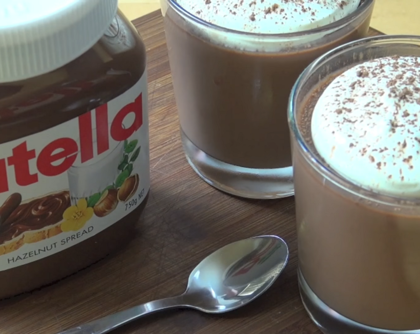 Nutella Dessert Cups