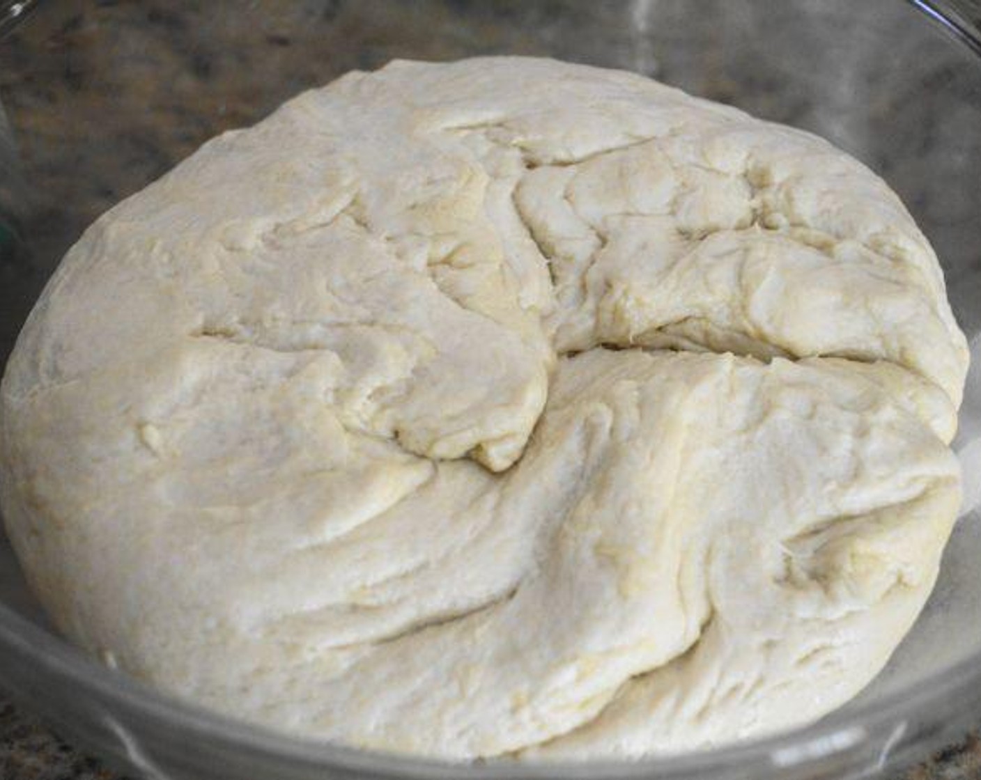 step 4 Transfer the dough to a large bowl greased with olive oil and make sure it gets coated in that oil. Cover it and store it in the refrigerator for 2-3 hours or up to 3 days. Periodically check on it to make sure it doesn't overflow out of the bowl, and lightly punch it down if it is expanding too much.