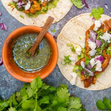 Vegan Steak Tacos with Chimichurri Recipe | SideChef