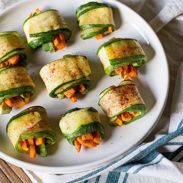 Vegan Zucchini Sweet Potato Rolls Recipe | SideChef