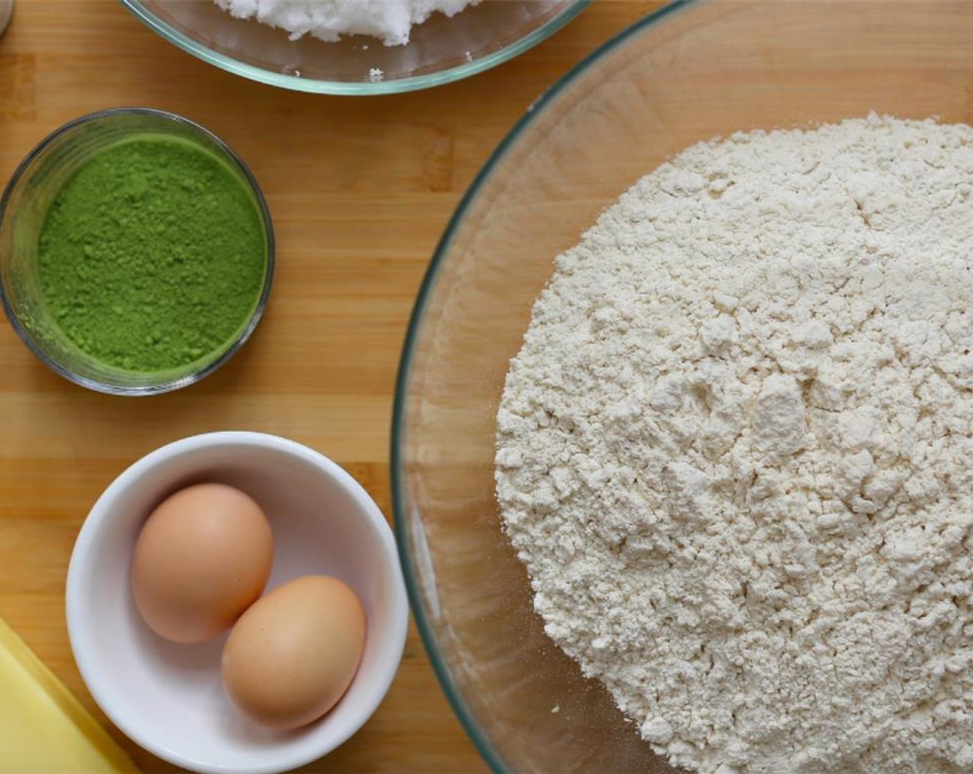 step 1 In a large bowl, sift together the All-Purpose Flour (5 2/3 cups) and Salt (1 tsp). Set aside.