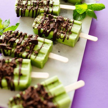 Mint Chocolate Popsicles Recipe | SideChef
