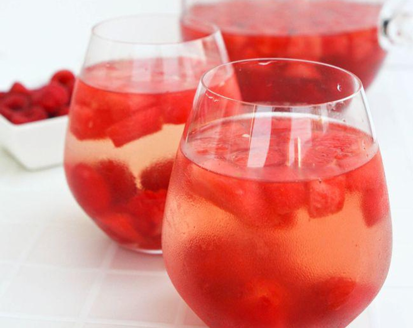 Watermelon Raspberry Sangria