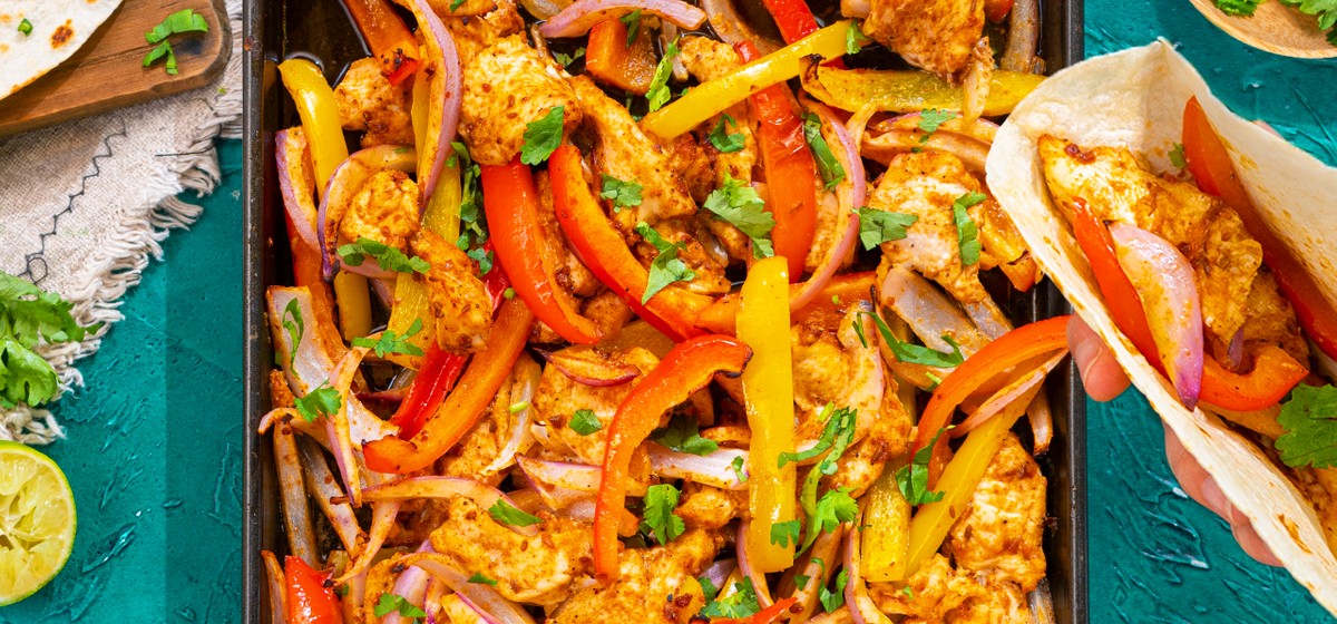 Sheet Pan Chicken Fajitas Recipe | SideChef