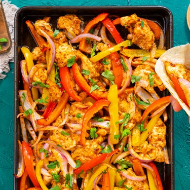 Sheet Pan Chicken Fajitas Recipe | SideChef