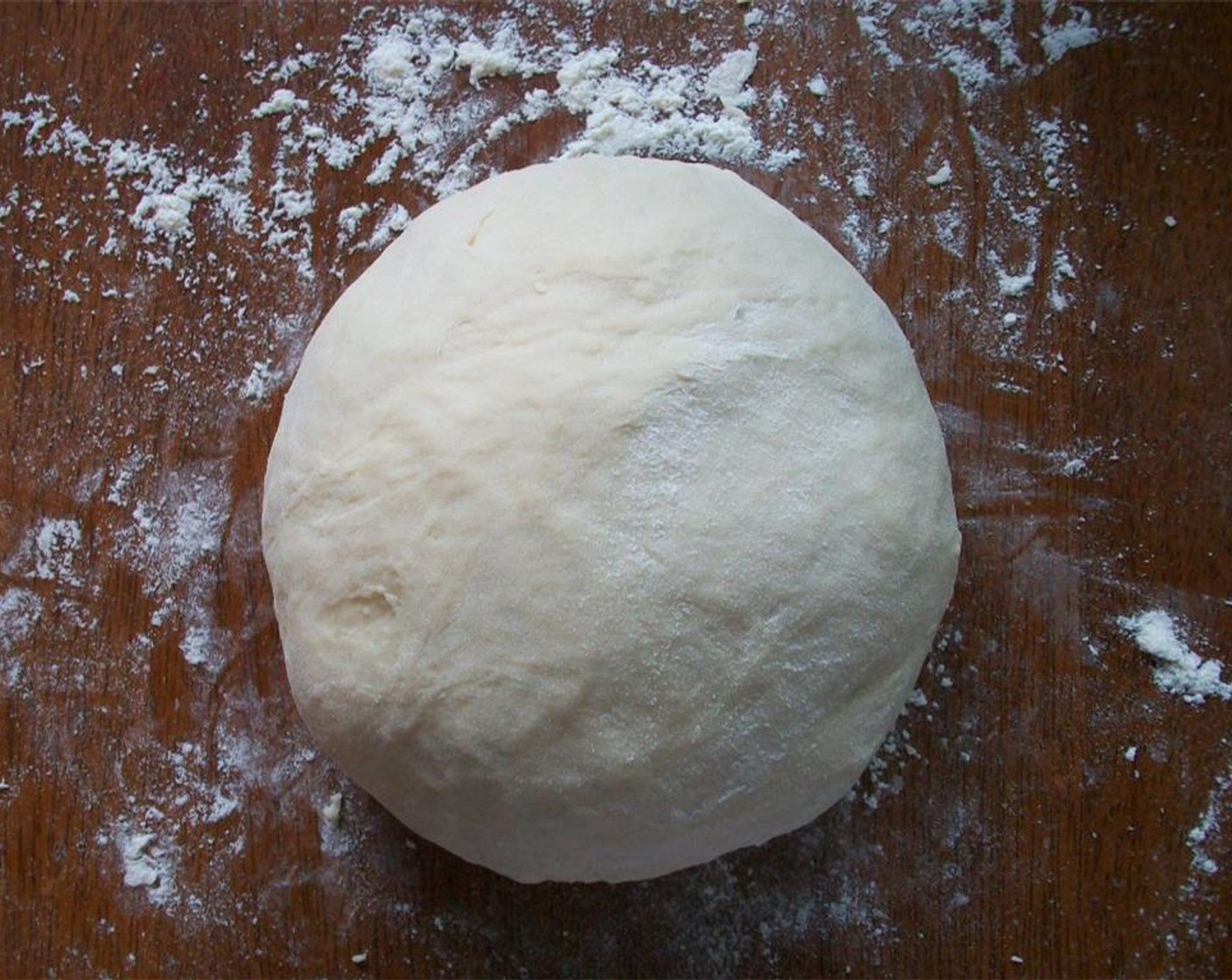 step 3 On a well floured surface, knead dough for about five minutes until no longer sticky.