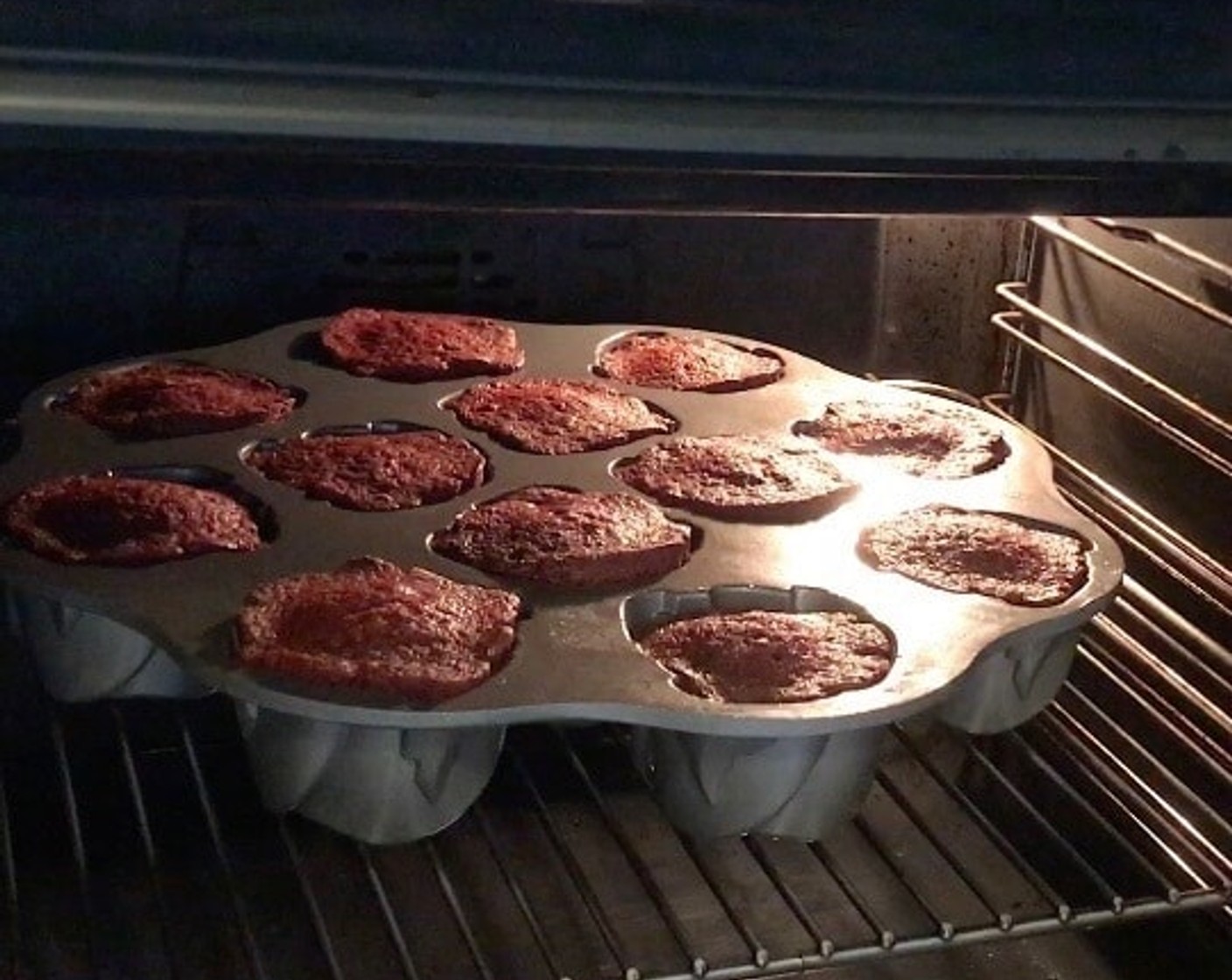step 12 Bake in the preheated oven for about 20 minutes or until a toothpick inserted in the centre comes out clean.