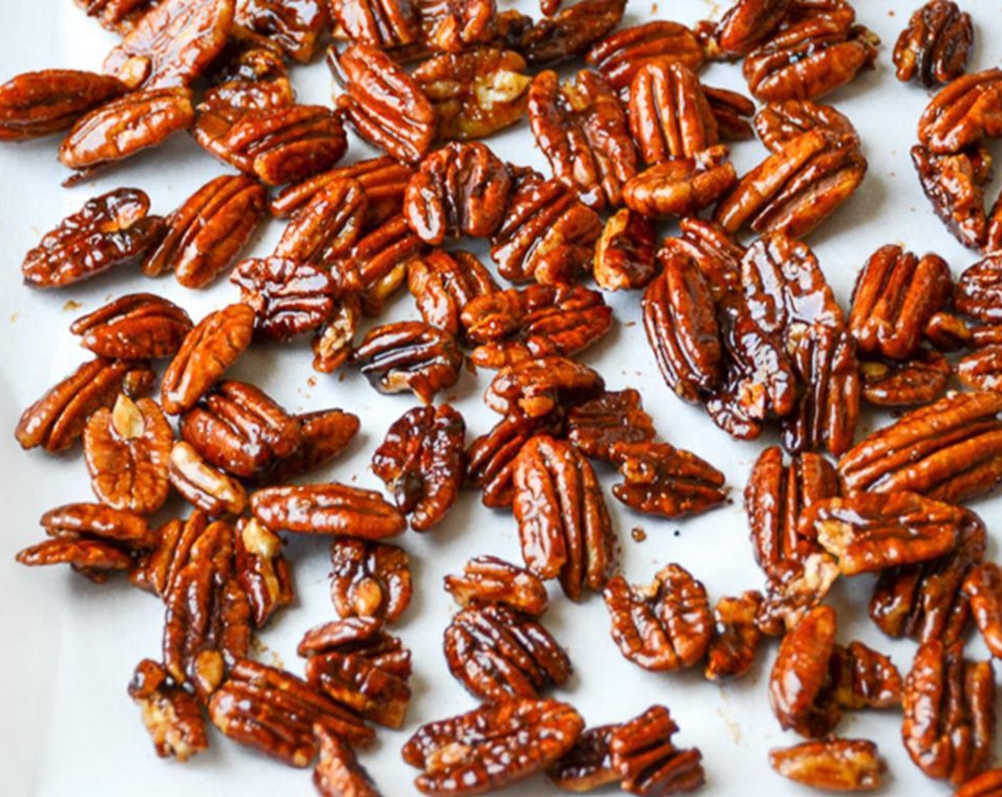 step 3 Transfer the glazed nuts to the baking sheet and spread evenly into a single layer. Let cool completely. Nuts can be stored in a airtight container for several days.