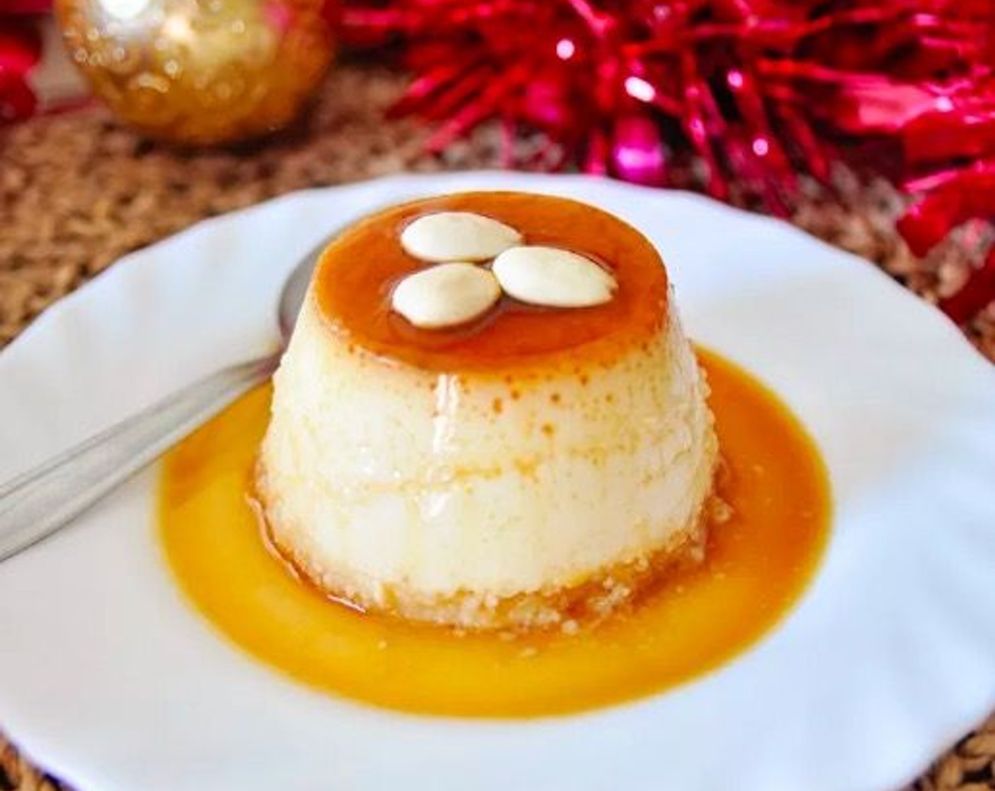 Classic Spanish Almond Flan