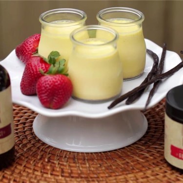 Double Vanilla Pots de Creme Recipe | SideChef
