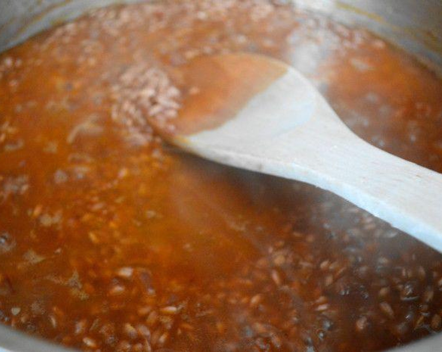 step 3 Add the Butter (2 Tbsp) to the same pan and let it start to melt. Then add the small Shallot (1), Garlic (1 clove), Saffron Threads (1 pinch), Smoked Paprika (1/2 tsp), and Sriracha (1/2 tsp). Let them get fragrant for 30 seconds.